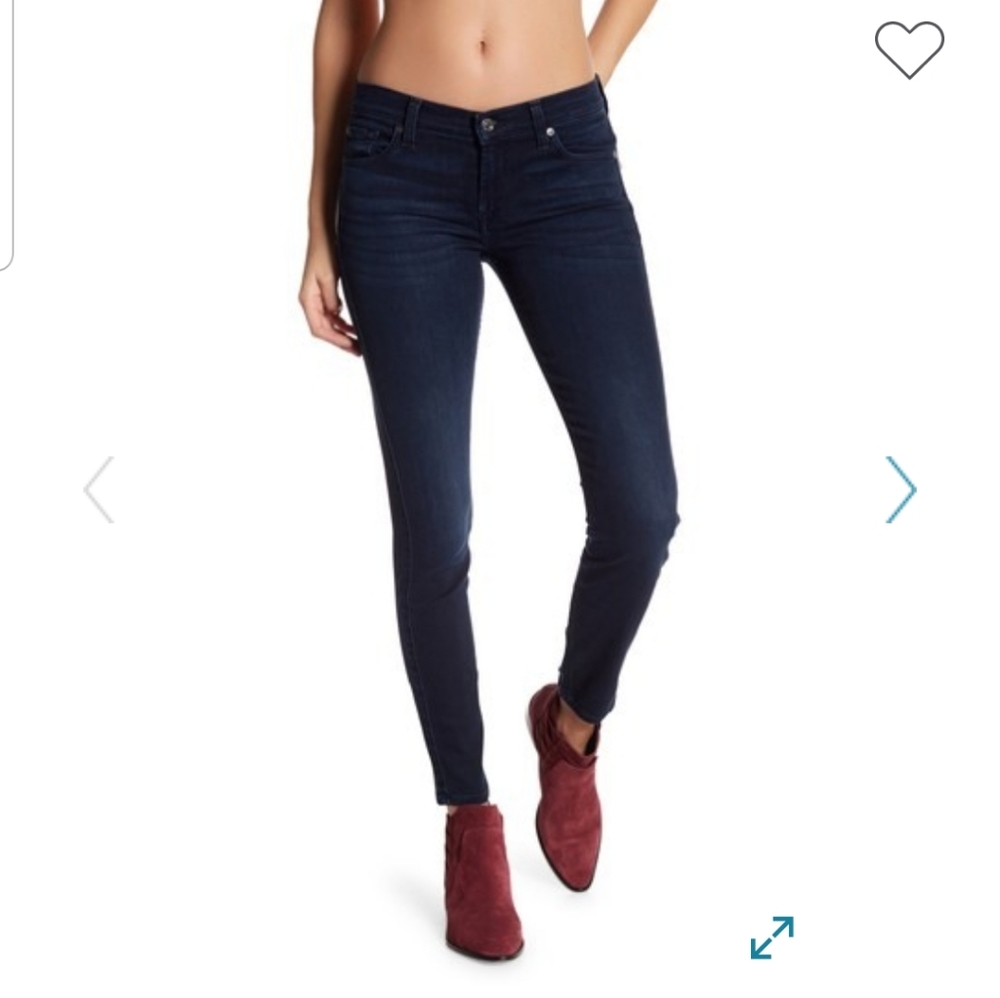 7 for all mankind Guenevere skinny jeans